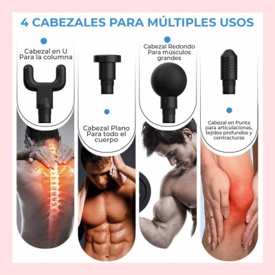 Pistola de masaje de muscular para esos - Almacenes El Rey