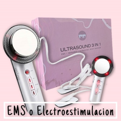 YUYU FOR YOU ULTRASONIDO 3 EN 1 CON ELECTROESTIMULACIÓN Y RAYOS INFRARROJOS MSC104