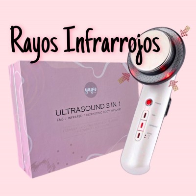 YUYU FOR YOU ULTRASONIDO 3 EN 1 CON ELECTROESTIMULACIÓN Y RAYOS INFRARROJOS MSC104