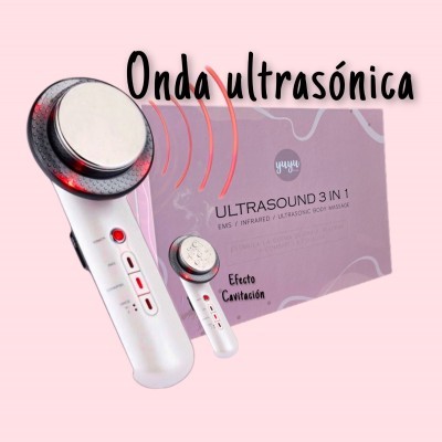 YUYU FOR YOU ULTRASONIDO 3 EN 1 CON ELECTROESTIMULACIÓN Y RAYOS INFRARROJOS MSC104