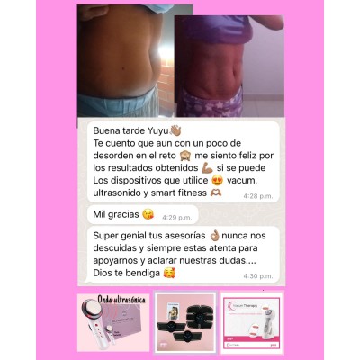 RETO DE 15 DIAS YUYU_FOR-YOU TESTIMONIOS-CAMBIOS-REALES-YUYU-FOR-YOU-ADELGASA-CELULITIS-MOLDEA-REAFIRMA_