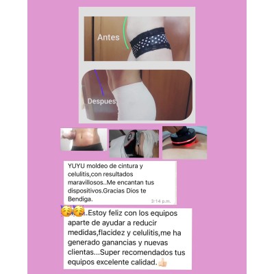 Complementa tu GYM con Radiofrecuencia, Faja Vibro y Criolipolisis.