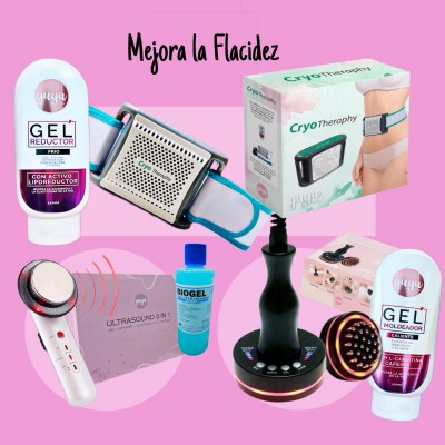 Mejora la Flacidez con Radiofrecuencia, Ultrasonido y Crio.