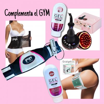 Complementa tu GYM con Radiofrecuencia, Faja Vibro y Criolipolisis.