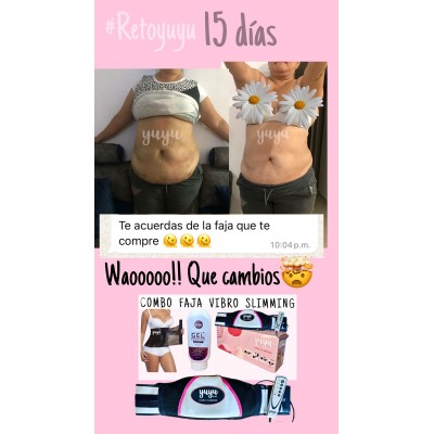 Complementa tu GYM con Radiofrecuencia, Faja Vibro y Criolipolisis.