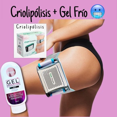 MSC115+GEL, CRIOLIPÓLISIS + GEL FRÍO, REDUCE LA FLACIDEZ Y GRASA