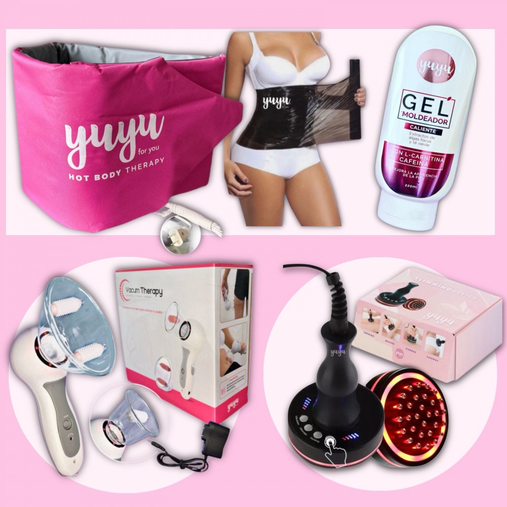 Quema la Grasa mas Dura! con la Radiofrecuencia, Faja Vibro (gel & papel yodado) y Vacum. combo 6