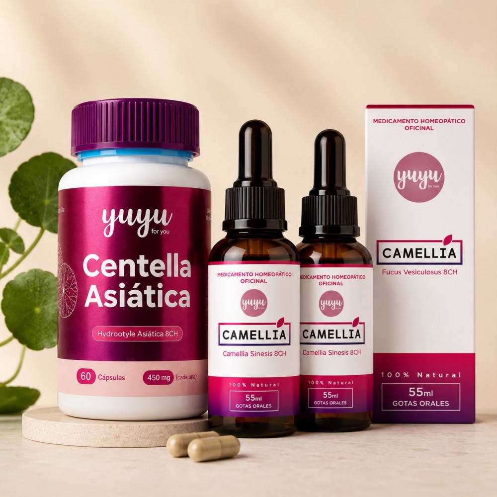 COMBO 2 CENTELLAS + 1 CAMELLIA.-YUYU FOR YOU_CCMG001